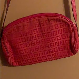 Red vintage  fendi crossbody